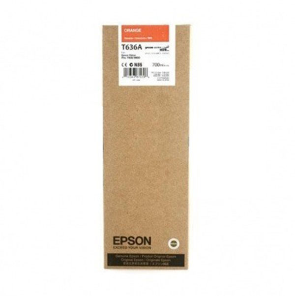 Inkoustová cartridge Epson C13T636A00, Stylus Pro 7900/9900, orange, originál