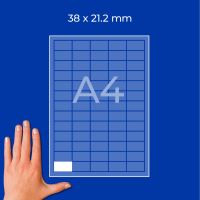Samolepící etikety Ultragrip 38 x 21.2 mm, 30 listů A4 6121 4 (4)
