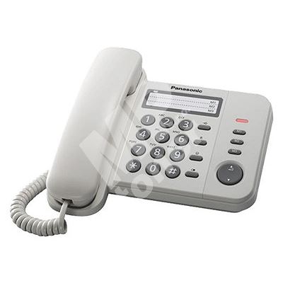 Telefon Panasonic KX-TS 520FXW bílý 1