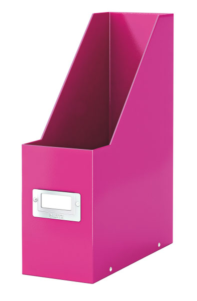 Archivační stojan na časopisy Leitz Click & Store WOW, růžový