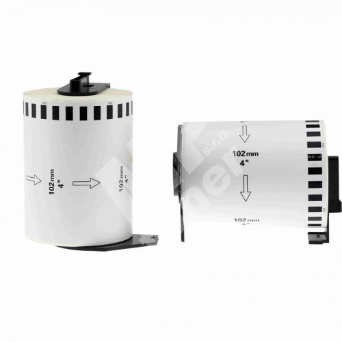 Brother DK-22243, 102mm x 30,48m, kompatibilní role etiket 1