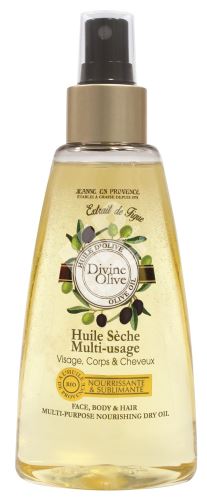 Jeanne en Provence Suchý olej na obličej, tělo a vlasy - Oliva, 150ml 1