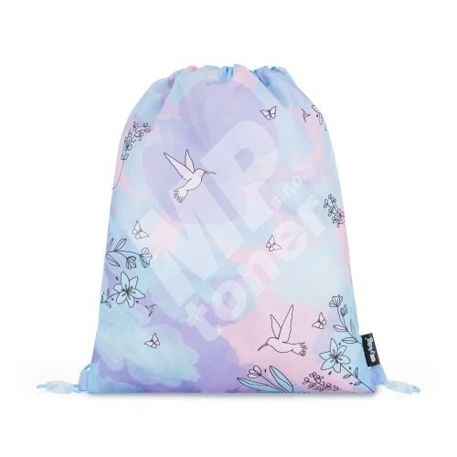 Sáček na cvičky Kolibřík Pastel 1