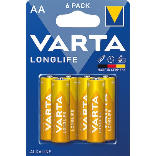 Baterie Varta Longlife LR6/6, AA, 1,5V