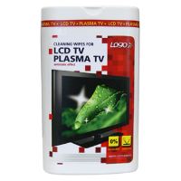 Čisticí trhací ubrousky, na LCD TV, plazma TV, domácí kino, dóza, 50ks, LOGO Čisticí trhací ubrousky, na LCD TV, plazma TV, domácí kino, dóza, 50ks, LOGO