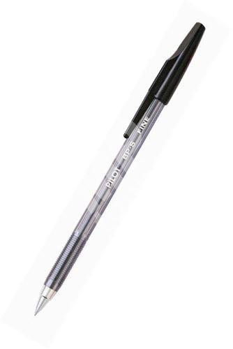 Kuličkové pero BP-S, černá, 0,27mm, PILOT 1