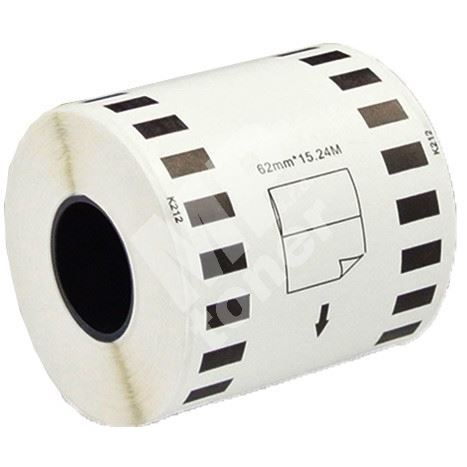 Brother DK-22212, 62mm x 15,24m, bílá, kompatibilní filmová role 1
