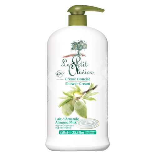 Le Petit Olivier Sprchový krém - Mandlové mléko, 750ml 1