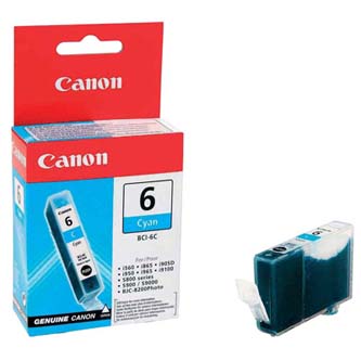 Inkoustová cartridge Canon BCI-6C, modrá, originál
