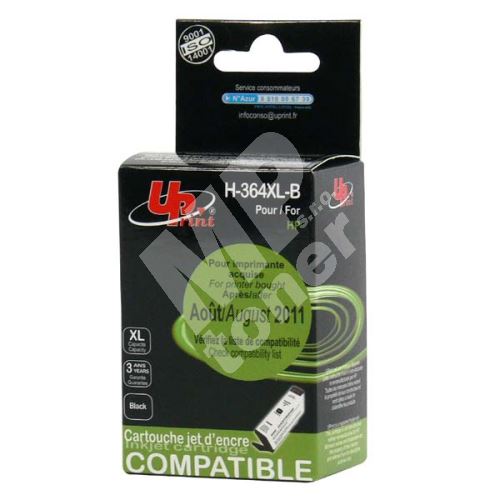 Cartridge HP CN684EE, black, H-364XLB, 20ml, UPrint 1