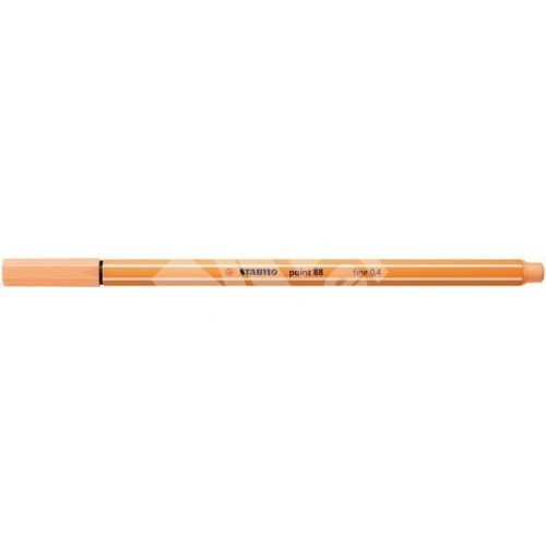 Liner STABILO Point 88, 0,4mm, 88/25, světle oranžová 1