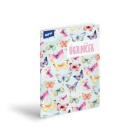 Úkolníček A5, 40 listů, Motýlci Úkolníček A5, 40 listů, Motýlci