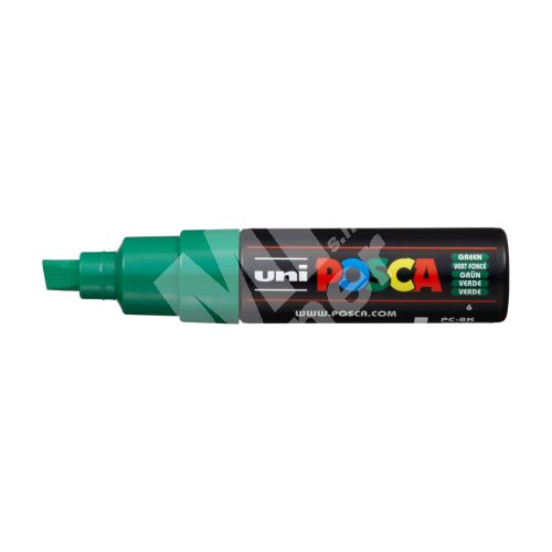 Uni Posca PC-8K akrylový popisovač, 8 mm, zelený 1