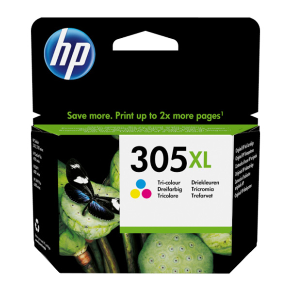 Inkoustová cartridge HP 3YM63AE, DeskJet 2300, 2710, color, No.305XL, originál