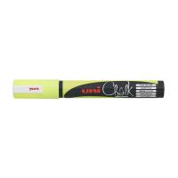 Křídový popisovač Uni Chalk Marker PWE-5M, 1,8-2,5 mm, fluo-žlutý Křídový popisovač Uni Chalk Marker PWE-5M, 1,8-2,5 mm, fluo-žlutý