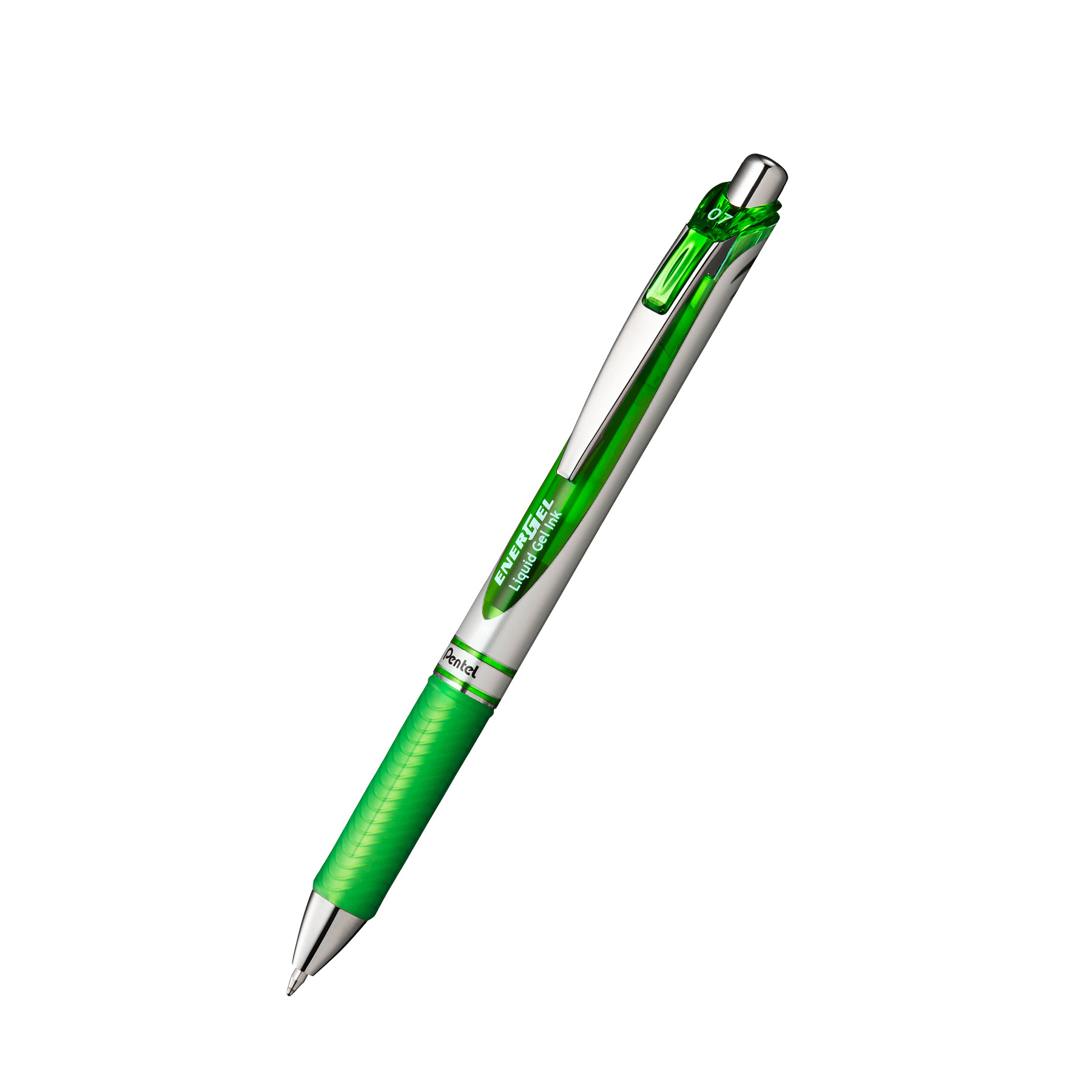 Kuličkové pero Pentel EnerGel BL77, 0,7mm, světle zelené