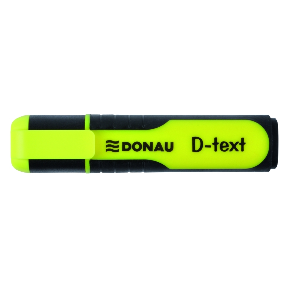 Zvýrazňovač Donau D-text, žlutý