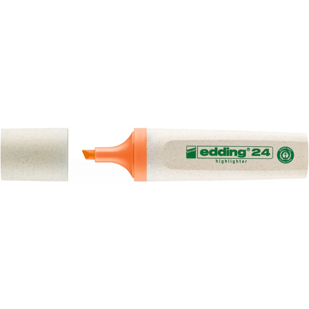 Zvýrazňovač Edding 24 EcoLine, oranžová