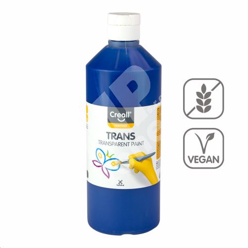 Transparentní barva Creall Trans, modrá, 500ml 1