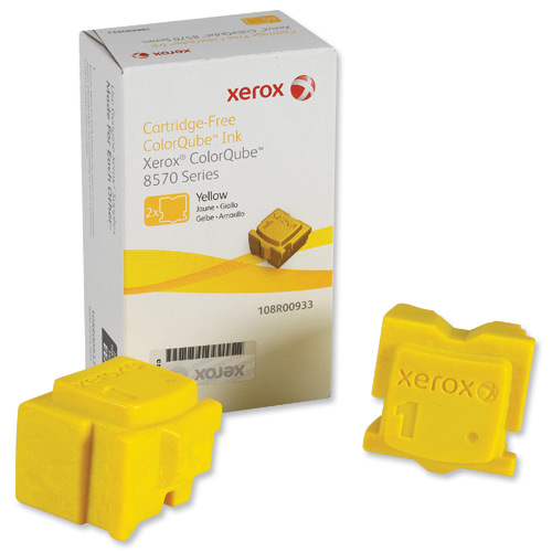 Solid Ink Xerox Phaser 8200, 2ks, žlutý, 016204300, originál