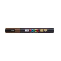 Uni Posca PC-3M akrylový popisovač, 0,9-1,3 mm, hnědý 2 (1)