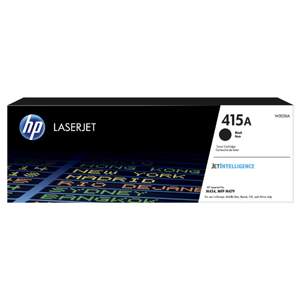 Toner HP W2030A, Color LaserJet Pro M454, M479, black, 415A, originál