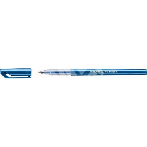 Kuličkové pero Stabilo Excel, 0,38mm, s uzávěrem, modré 1