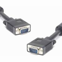 Kabel k monitoru VGA, 15M/15M, 15m, (15 pin), zlacené konektory, stínění