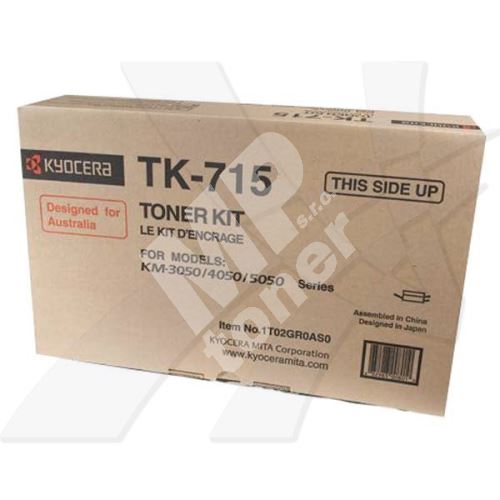 Toner Kyocera TK-715, black, originál 1