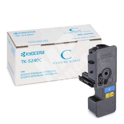 Toner Kyocera TK-5240C, 1T02R7CNL0, cyan, originál 1