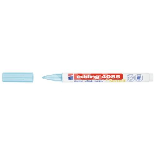 Edding 4085 křídový fix na sklo a tabule, pastelově modrá 1
