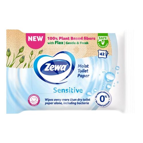 Zewa Pure Moist Toilet Tissue vlhčený toaletní papír, 42 ks 1