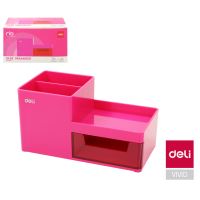 Organizér plastový Deli růžový EZ25140 Organizér plastový Deli růžový EZ25140