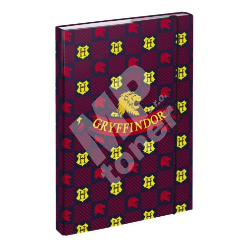 Desky na školní sešity Baagl A4, Harry Potter Nebelvír 1