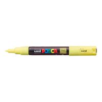Akrylový popisovač Uni Posca PC-1M, 0,7 mm, pastelově žlutý