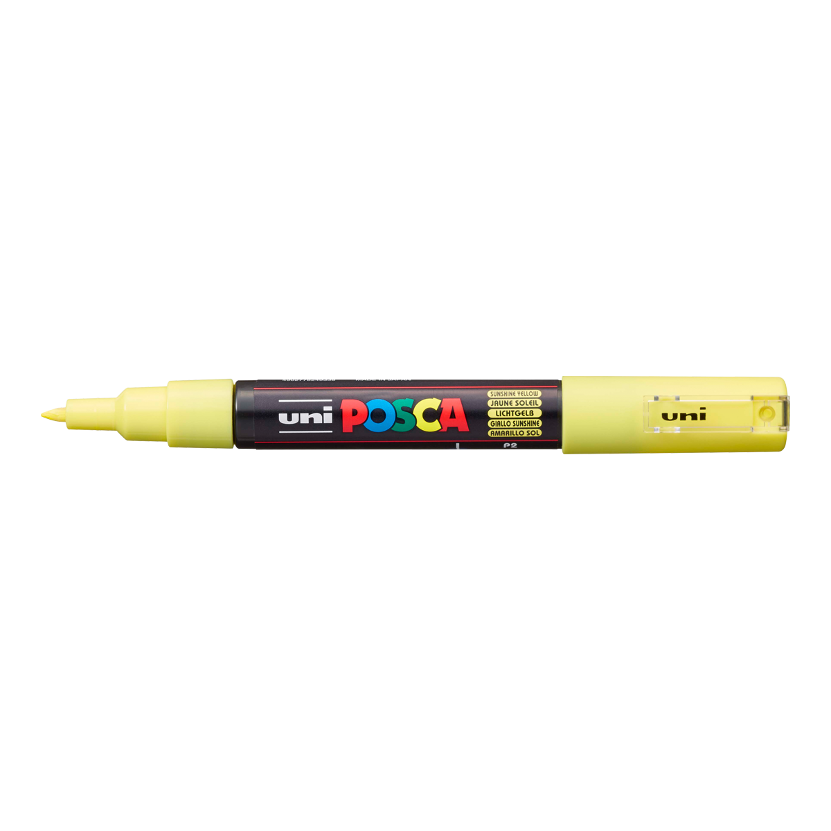 Akrylový popisovač Uni Posca PC-1M, 0,7 mm, pastelově žlutý