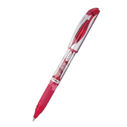 Pentel EnerGel BL57, gelové pero, červené 1