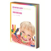 Barevný papír A4 80g Master Copy EKO duha, 10 barev, 500 listů Barevný papír A4 80g Master Copy EKO duha, 10 barev, 500 listů