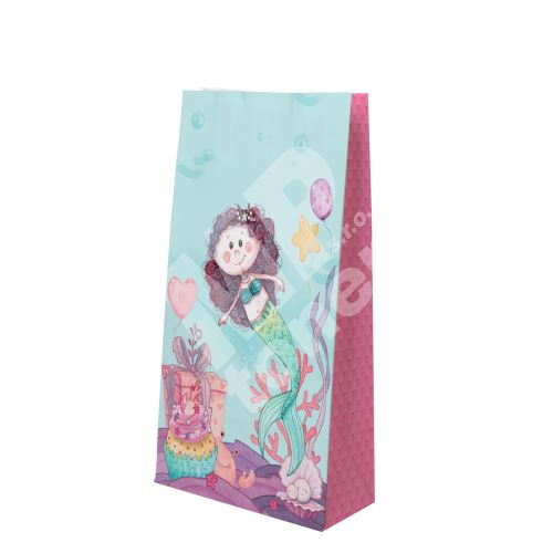Dárková taška Mořská panna, 12x20x5 cm, 8 ks 1