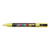 Akrylový popisovač Uni Posca PC-3ML, 0,9-1,3 mm, třpytivě žlutý