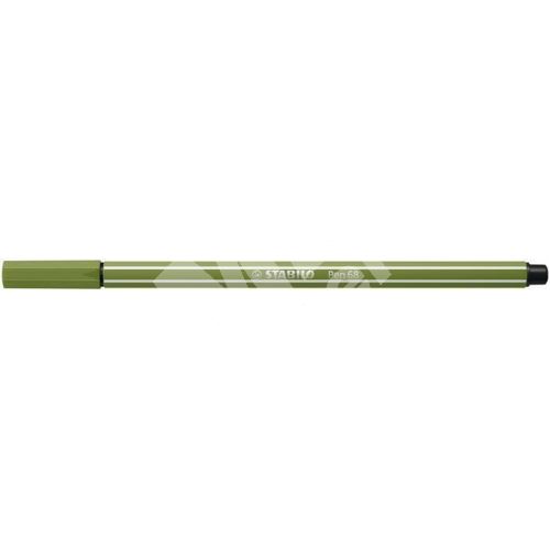 Fix Stabilo Pen 68, 1 mm, mechová zelená 1