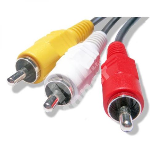 Audio/Video Kabel cinch M 3x/cinch M 3x, 2 m 1