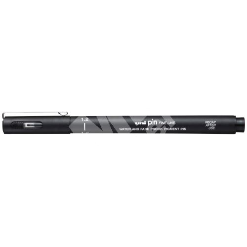 Uni Pin liner 1,2 mm, PIN12-200(S), černý 1