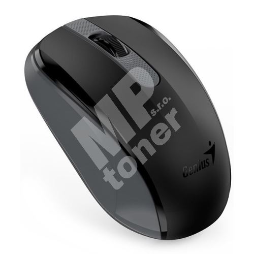Myš Genius NX-8008S, 1200DPI, 2.4 [GHz], optická, 3tl., bezdrátová USB, černá-šedá 1
