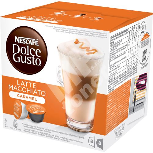 Nescafé Dolce Gusto Latte Macchiato Caramel, 8+8ks 1