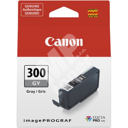 Inkoustová cartridge Canon PFI-300GY, iPF-300, grey, 4200C001, originál 1