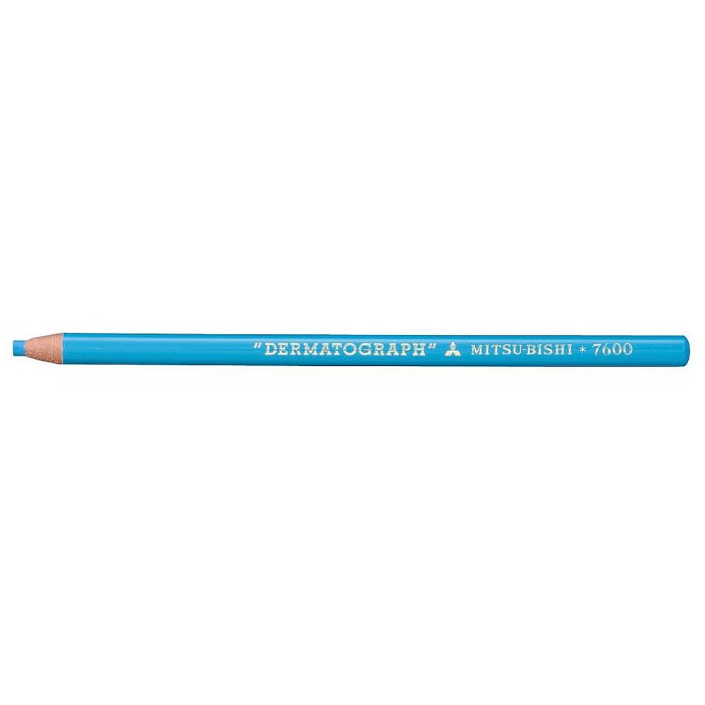 Popisovací tužka Uni Dermatograph 7600, světle modrá
