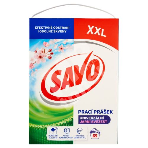 Savo prací prášek Univerzál Jarní svěžest 65 praní, 4,55kg 1