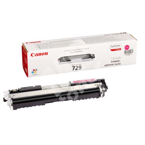 Toner Canon CRG-729M, 4368B002, magenta, originál 1