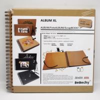 Album XL s kroužkovou vazbou, 300 x 300, kraft 1 (1)